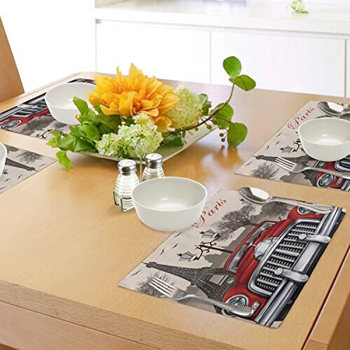 Set de table Ville multi en polyester 30x45 cm variant 2 