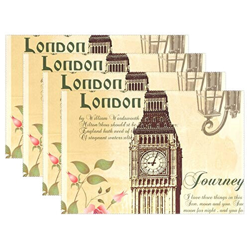 Set de table Londres en polyester