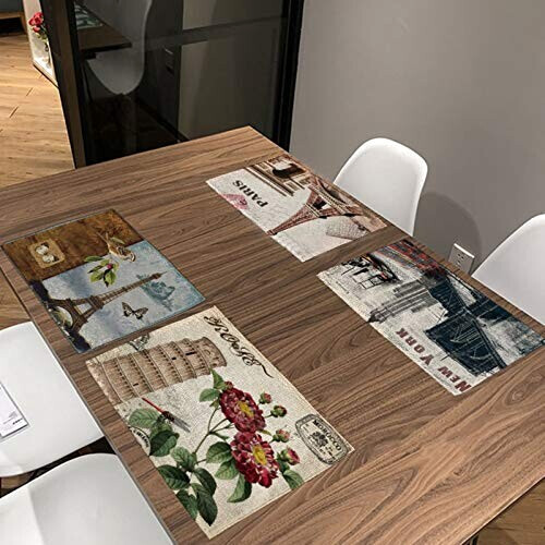 Set de table Londres style en coton 45x32 cm variant 0 