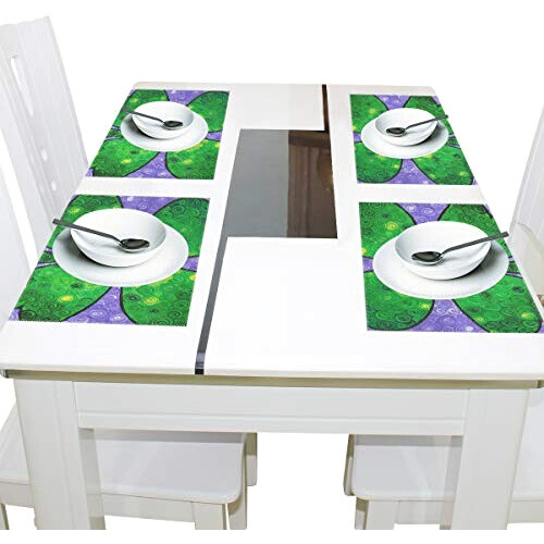 Set de table Trèfle en polyester 30.5x45.7 cm variant 2 