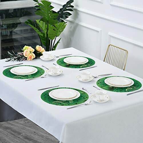 Set de table Trèfle multicolore en polyester 39 cm variant 5 