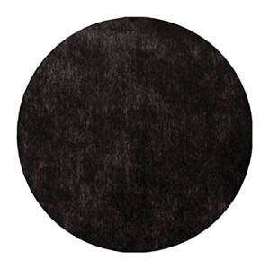 Set de table Rond noir 46x30 cm