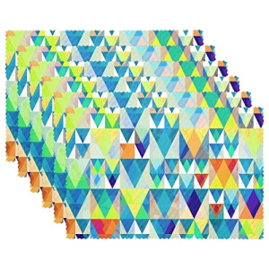 Set de table Triangle couleuré