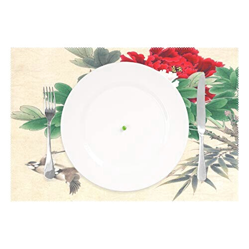 Set de table Chinois multicolore en polyester 30.5x45.7 cm variant 0 