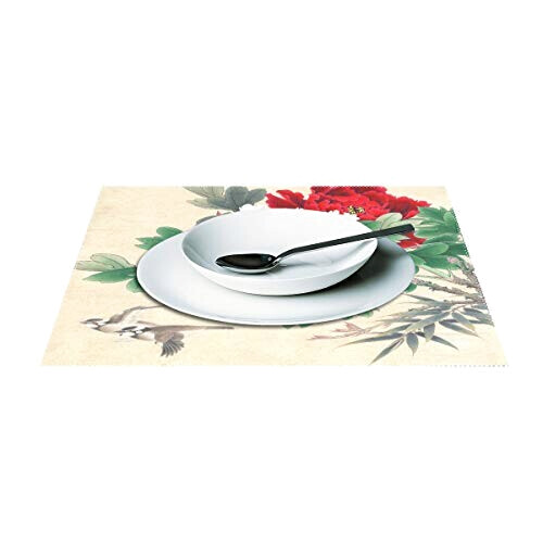 Set de table Chinois multicolore en polyester 30.5x45.7 cm variant 1 