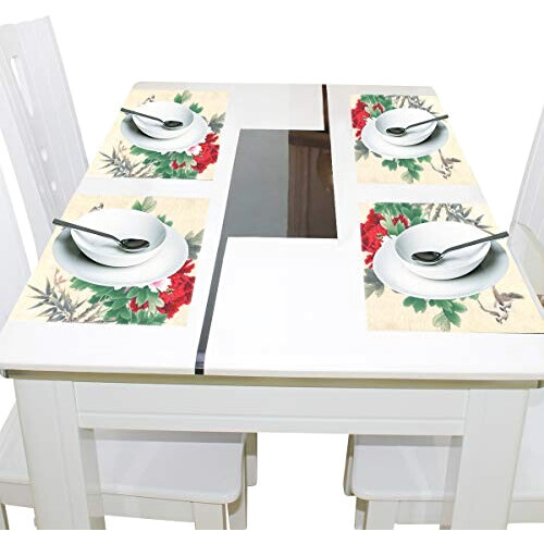 Set de table Chinois multicolore en polyester 30.5x45.7 cm variant 2 