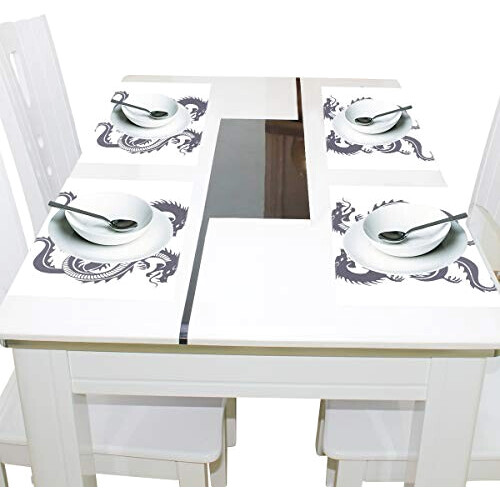 Set de table Chinois en polyester 30.5x45.7 cm variant 2 