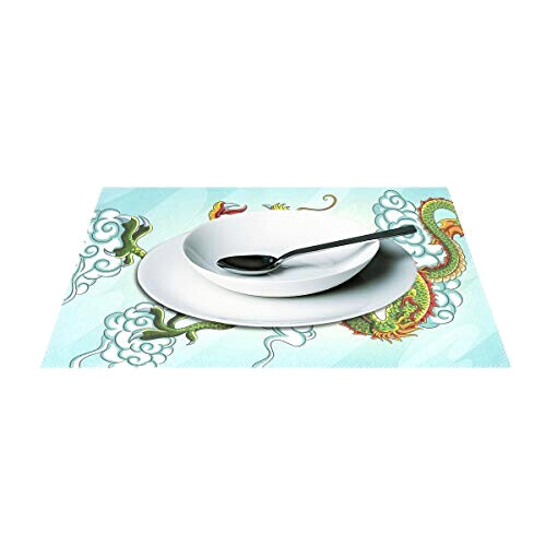 Set de table Chinois en polyester 30.5x45.7 cm variant 1 