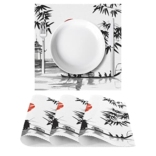 Set de table Chinois en bambou variant 0 