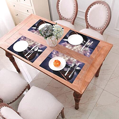 Set de table Viking blanc en polyester 1 pièces 45.7x30.5 cm variant 4 