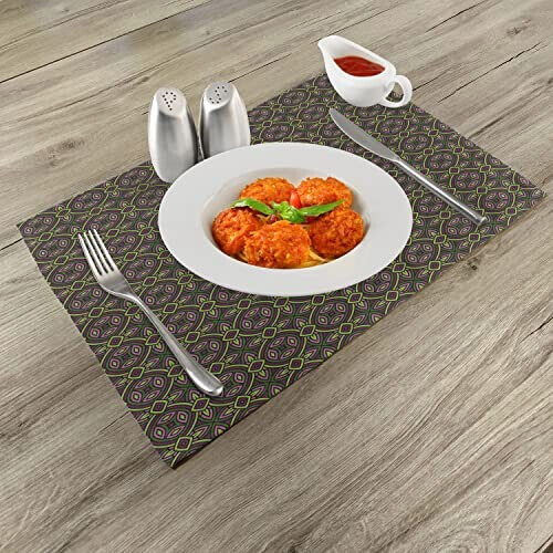 Set de table Celtique violet vert en polyester 30x45 cm variant 0 