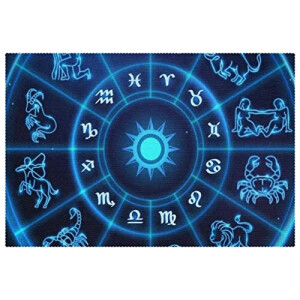 Set de table Astrologie couleuré 1 pièces
