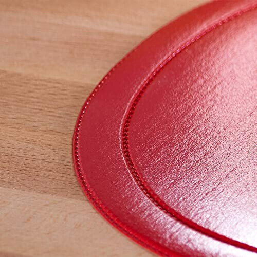 Set de table rouge en plastique 45.5x29 cm variant 1 
