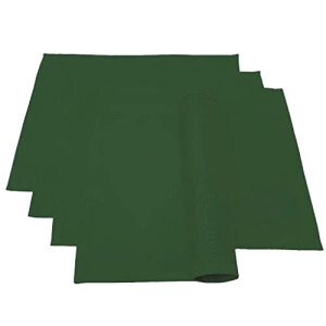 Set de table vert armée en coton 4 pièces 46x36 cm