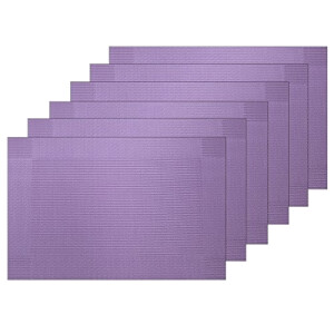 Set de table violet en pvc
