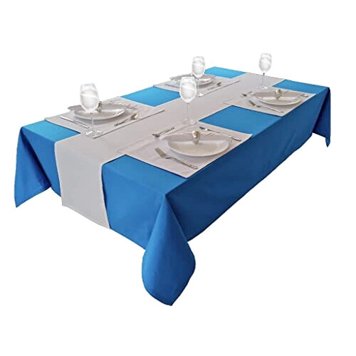 Set de table blanc weiß en coton 4 pièces 46x36 cm variant 1 