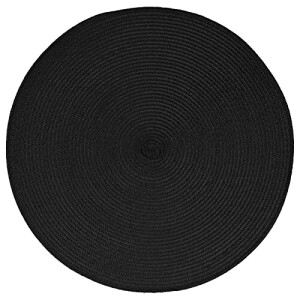 Set de table noir 38 cm