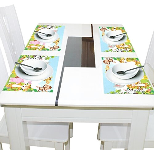 Set de table Lion multicolore en polyester 30.5x45.7 cm variant 2 
